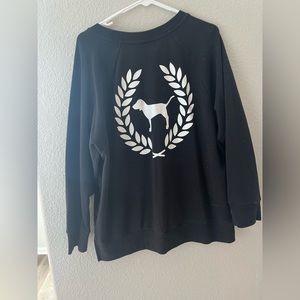 Black Victoria secret pull over
